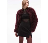 & Other Stories - Minigonna nera con spacco laterale-Nero 42