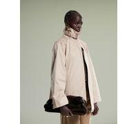 & Other Stories - Trench corto beige con cinturino sul collo a imbuto-Neutro S