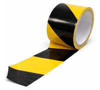 OTHERWISETRIVIAL Nastro Segnaletico Nero e Giallo Non Adesivo 50mt x 5cm