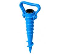 OTHERWISETRIVIAL Picchetto per Ombrellone con Trivella per Spiaggia, Supporto Anti-Vento per Sabbia e Terra, Disponibile in Varie colorazioni (747 Blu)