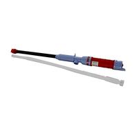 Othmro, 1 pompa a sifone per il trasferimento del carburante liquido, alimentata a batteria, portatile, in plastica per gasolio, olio, acqua, cherosene e benzina.