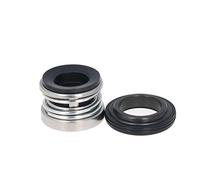 Othmro 1Pcs Guarnizione meccanica per albero in plastica e lega, diametro interno 18 mm, 104-18, per pompa d'acqua, guarnizione per albero di pompa per piscine e pompe per spa