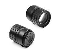 Othmro 2 pz 25mm CCTV Camera Lens 3MP Pixel Sicurezza WiFi Camera Lens, 1/2.5 pollici grandangolo per fotocamera CS filettato Dia per CCTV IP Camera Panoramica CCTV Obiettivo della fotocamera