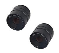 Othmro 2 pz 25mm CCTV Camera Lens 720P Pixel Sicurezza WiFi Obiettivo Della Macchina Fotografica, 1/2.5 Pollice Grandangolo per Macchina Fotografica CS Filettato Dia per CCTV IP Camera Panoramica CCTV Obiettivo Della Macchina Fotografica