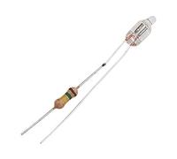 Othmro 50 Pezzi F4 4x10mm AC 220V Luminoso Rosso Luce Neon Lampadina Indicatore Lampada FAI DA TE Ricambio con Resistore 150K
