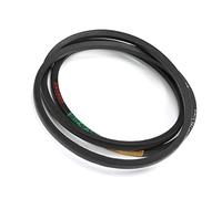 Othmro A-1676/A66 - Cinghia di trasmissione trapezoidale, in gomma, circonferenza interna di 167,7 cm, cinghia di trasmissione industriale, 1 pezzo