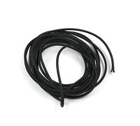 Othmro Cavo in PET intrecciato espandibile Guaina Cavo di Guaina Elettrica Ad Alta Temperatura Manicotto 3mx3mm Nero 1pz