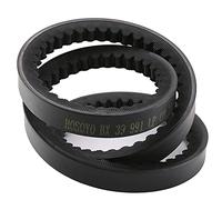 Othmro Cinghia Industriale BX39 Drive V-Belt Interiore 39 "Industrial Power Rubber Nero Cinghia di Trasmissione 1 pz