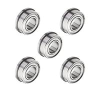 Othmro FR188 ZZ Cuscinetti radiali a sfere in acciaio cromato a doppia tenuta, 6,35 x 12,7 x 4,762 mm, confezione da 5