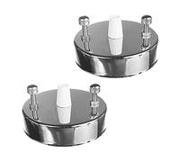 Othmro Kit per plafoniera da 7,9 cm, 2 pezzi, piastra da soffitto vintage con gancio, kit per lampadario a sospensione retrò con tutti gli accessori di montaggio per appendere la lampada a sospensione