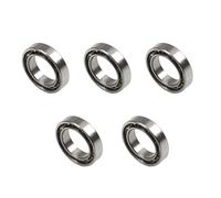 Othmro MR117 cuscinetti profondi 7x11x3mm doppio cuscinetto cuscinetto guida a rulli in acciaio al cromo ad alto tenore di carbonio cuscinetto 5pcs