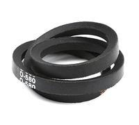 Othmro O-580 - Cinghia di trasmissione trapezoidale, in gomma, circonferenza interna di 57,9 cm, cinghia di trasmissione industriale, 1 pezzo