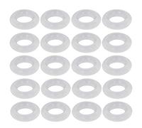 Othmro O-ring in silicone, diametro interno 4mm, 8mm OD, larghezza 2mm, guarnizione di tenuta 30pcs