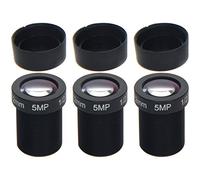 Othmro Obiettivo Fotocamera 12 mm Lunghezza Focale 5MP F2.0 1/3 Pollice Grandangolare per Fotocamera 3pcs