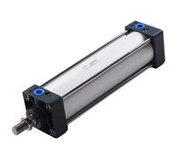 Othmro Pneumatic Standard Cilindro Aria Pistoni Singolo Rod Doppio Azione SCA Regolabile Buffer Cilindri Alesaggio 63MM Corsa 25-200mm