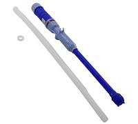 Othmro Pompa Elettrica Multiuso per Trasferimento di Carburante Liquido, Pompa Sifone in Plastica,Pompa a Mano, Estrattore di Olio Elettrico, Blu 1 Pezzo