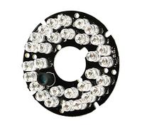 Othmro Tablero LED IR para Camara CCTV 30 LED IR Illuminatore per Telecamera di Sicurezza Tablero LED de Camara CCTV 90 Gradi IR Led Piastra Rotonda Luce Infrarossi Illuminatore Consiglio Lampadina