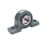 Othmro UCP207 cuscinetto flangiato del blocchetto di cuscino, diametro del foro 35mm, cuscinetto in acciaio + ghisa Set serratura a vite 1pcs