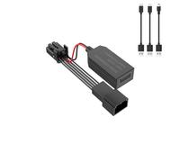 OthoKing Adattatore di alimentazione per Dashcam, supporto per specchietto retrovisore, USB integrato, regolabile per vari veicoli, verificare la compatibilità prima dell'acquisto