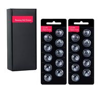 Oticon - Cupole per apparecchi acustici di ricambio, Oticon Minifit Double Vent Bass Domes (8 mm/2 Pack), per accessori Oticon (OPEN, 8 mm)