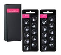 Oticon - Cupole per apparecchi acustici di ricambio, Oticon Minifit Double Vent Bass Domes (8 mm/2 Pack), per accessori Oticon (DOUBLE VENT, 10 MM)