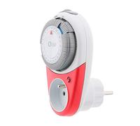 Otio 710144 / t-10 - Presa con timer, colore rosso