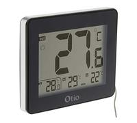 OTIO 936062 - Termometro per Interni ed Esterni con sonda con Cavo, Colore Nero