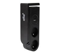 OTIO - Blocco multipresa Gekko con caricabatterie USB, colore: nero