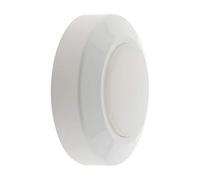 Otio - Lampada Da Notte LED Multicolore RGB A Batterie - Luce Morbida e Rilassante - Vari Colori Disponibili: Bianco, Arancio, Verde, Blu, Viola - Adesivo Incluso - Bianco - 4,5 cm