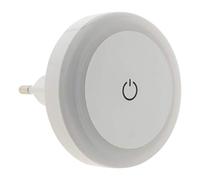 Otio - Lampada LED Design con Interruttore Tattile - Tecnologia Ecologica, Basso Consumo - Ideale per Camera dei Bambini o Soggiorno - Bianco - 15 cm