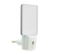 Otio - Lampada Notturna Crepuscolare Automatica - Funzionamento Automatico Si Accende Di Notte Si Spegne Di Giorno - Intensità Luminosa Morbida - Senza Lampadina Da Cambiare - Bianco