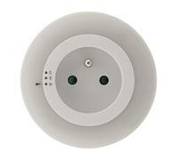 Otio - Luce notturna automatica a LED multicolore con sensore di luce diurna - Bianco