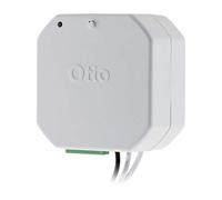 Otio - Modulo Ricevitore Incassato per Persiane Avvolgibili Connesse - Compatibile con Google Home - Controllabile Interno ed Esterno tramite App Mobile OtioHome - Portata 100m - Bianco