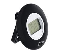 Otio - Termometro, diametro 77 mm, a schermo LCD