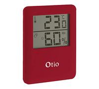 Otio -Termometro igrometro magnetico rosso - Otio