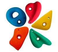 OTITU Appigli Colorati per Arrampicata, Pietre per Arrampicata Parete D'arrampicata, Prese Arrampicata Bambini Set, Torre Gioco, Pezzi - 5, Taglia - M