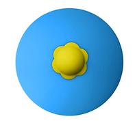 OTITU Sovrapposizione in plastica per Trave Tonda Ø 120 mm, Copripalo di plastica per palo Rotondo,Solido, Sicuro, Parco Giochi, Bambini, Colore - Blu