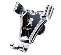 OTJSM Porta Cellulare Auto per Peugeot 2008 2019-2023, Supporto Telefono Auto 360° Regolabile Porta Telefono Auto per Il Cruscotto & Presa D'Aria Automobile Auto Accessori