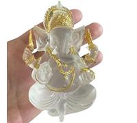 OTKARXUS Ganesh - Statua del Signore indiano Ganesh, statuetta del Buddha indù fortunato, regalo per la decorazione della casa