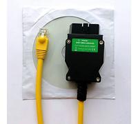 OTKEFDI Enet OBD Cavo,Interfaccia diagnostica Ethernet OBDII Coding Cavo di Programmazione OBD2 F-Serie 1.5Meters