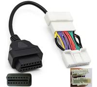 OTKEFDI Modello 3 e modello Y OBD2 diagnostico scanner splitter adattatore 26 pin per TSL modello 3 e modello Y Post da gennaio 2019 ad oggi