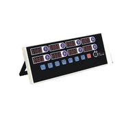 OTKSMDYY 8B Calculagraph Cucina Orologio Timer A 4 Canali Alimentazione 220 V 8 Schermi Scuoti Il Cestino for Ricordare Gli Accessori da Cucina(8Channel Plug in)