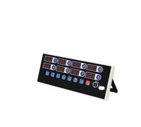 OTKSMDYY 8B Calculagraph Cucina Orologio Timer A 4 Canali Alimentazione 220 V 8 Schermi Scuoti Il Cestino for Ricordare Gli Accessori da Cucina(USB Rechargeable)