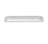 OTKSMDYY Barriera Anti-spruzzi For Vasca Da Bagno In Silicone Con Ventose, Supporto For Giocattoli Da Bagno, Grande Mensola Laterale For Vasca Dal Design Riutilizzabile(Gray)