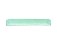 OTKSMDYY Barriera Anti-spruzzi For Vasca Da Bagno In Silicone Con Ventose, Supporto For Giocattoli Da Bagno, Grande Mensola Laterale For Vasca Dal Design Riutilizzabile(Green)