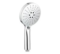 OTKSMDYY Compatibile Con Il Set Doccia A Tre Funzioni Ciencia, Tubo Flessibile Antideflagrante Ad Alta Pressione E Supporto In Plastica ABS, Cromato For Il Bagno.(Shower head chrome)