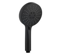 OTKSMDYY Compatibile Con Il Set Doccia A Tre Funzioni Ciencia, Tubo Flessibile Antideflagrante Ad Alta Pressione E Supporto In Plastica ABS, Cromato For Il Bagno.(Shower head black)
