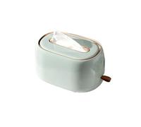 OTKSMDYY Porta Fazzoletti Da Tavolo Con Molla, Portarotolo Di Carta Assorbente, Senza Foratura, Portarotolo Da Cucina A Parete, Portafazzoletti Da Soggiorno(Light green)