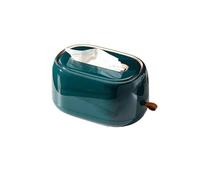 OTKSMDYY Porta Fazzoletti Da Tavolo Con Molla, Portarotolo Di Carta Assorbente, Senza Foratura, Portarotolo Da Cucina A Parete, Portafazzoletti Da Soggiorno(Dark green)