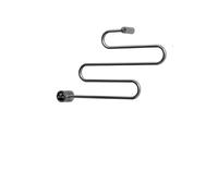 OTKSMDYY Portasciugamani Elettrico Intelligente Portasciugamani Da Bagno Asciugatura E Riscaldamento In Fibra Di Carbonio Design Creativo Punzonatura Sensoriale(Light Grey)